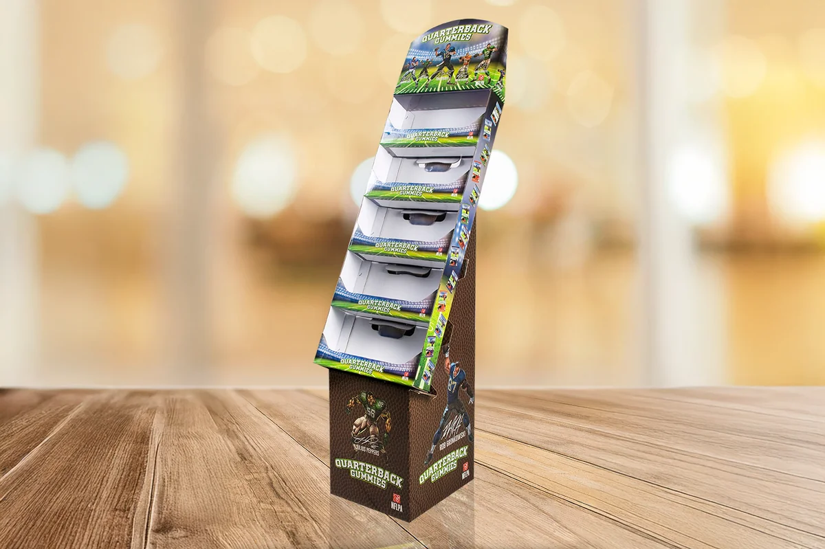 Carton Stand - QuerterBack Gummies