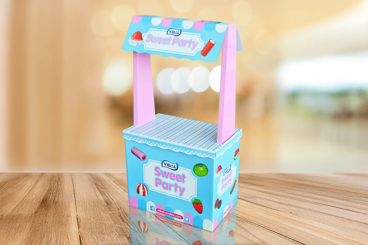 Carton Stand - Vidal Sweet Party