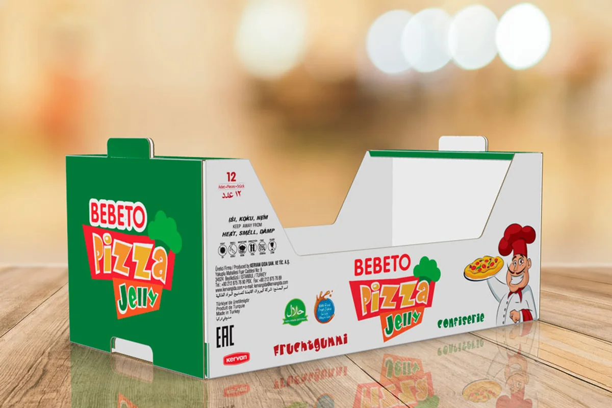 Corrugated Box - Bebeto Pizza Jelly
