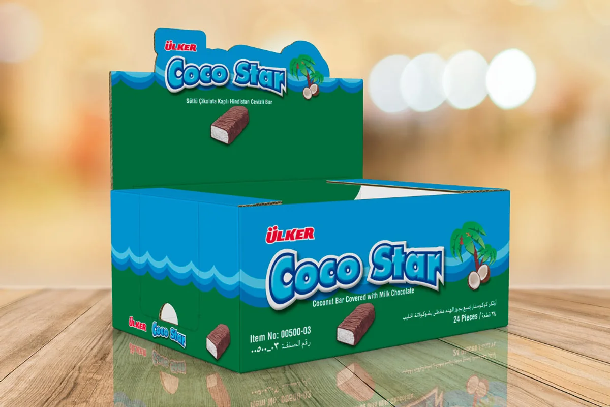 Litho-Laminated Box - Ülker Coco Star