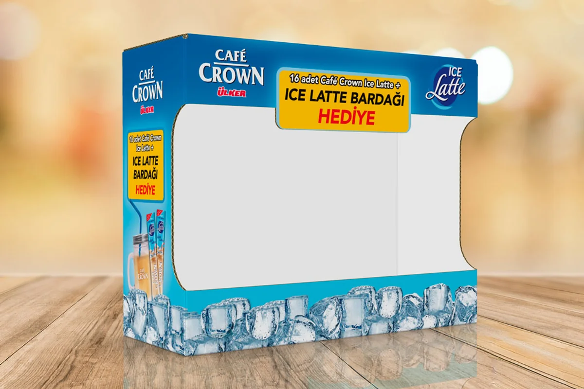 Litho-Laminated Box - Ülker Cafe Crown Ice Latte