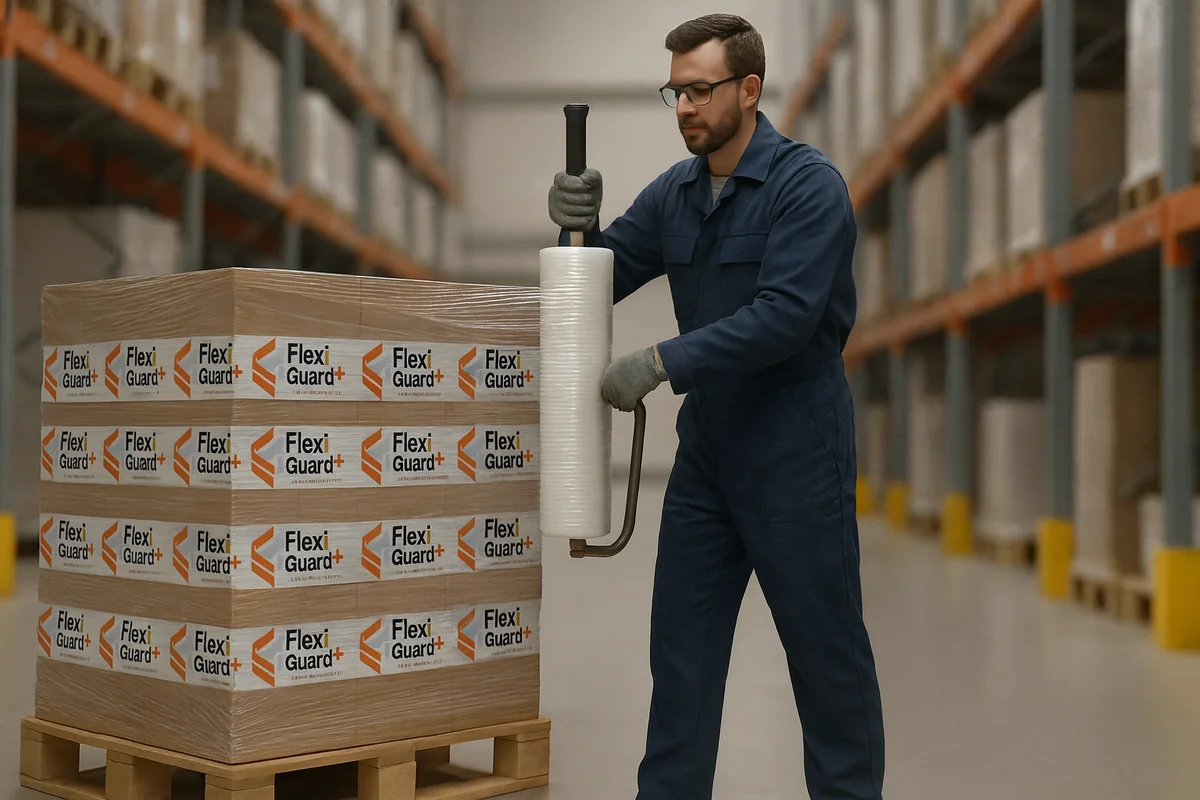 Manual Stretch Film - Application